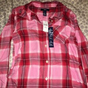 NWT. Girls Flannel. GAPKIDS